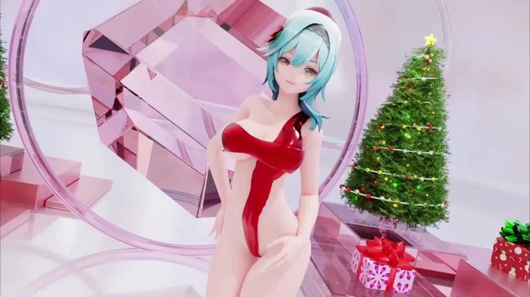 Nice Body Eula Christmas Dance Blender/Cycles