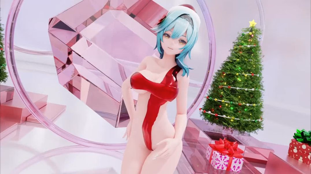 Nice Body Eula Christmas Dance Blender/Cycles