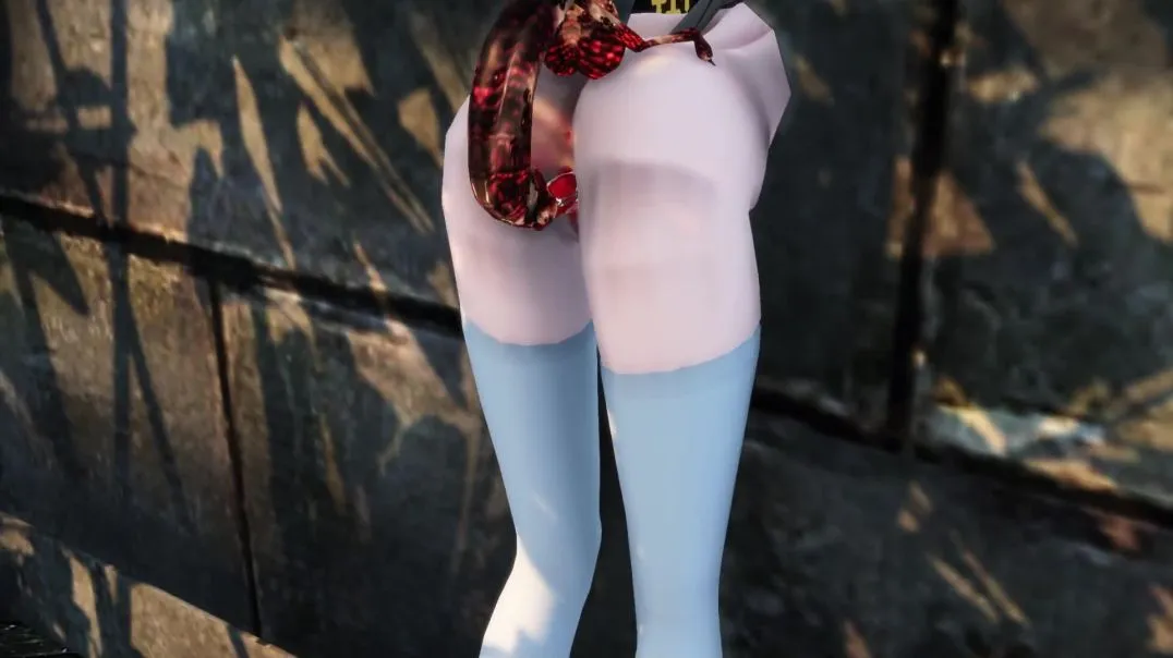 呆鹅×insect×桃源恋歌+壁穴！ mmd knot facehugger