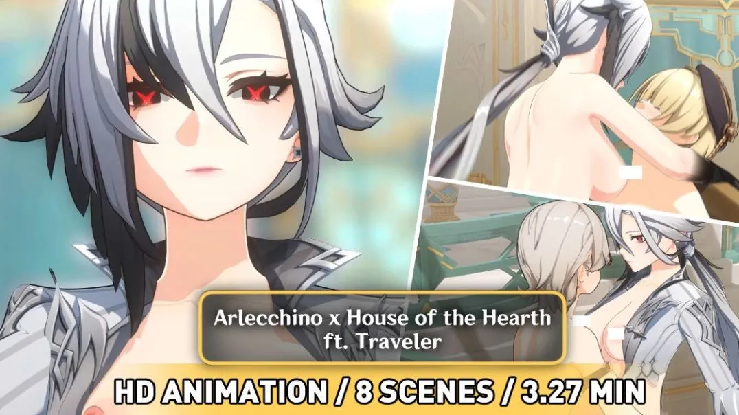 [pastapaprika]Arlecchino X HoH ANIMATION (HD) 29