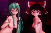 ⁣Sanae & Reimu After School Show - Heart Pie Dancehall