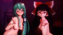 ⁣Sanae & Reimu After School Show - Heart Pie Dancehall