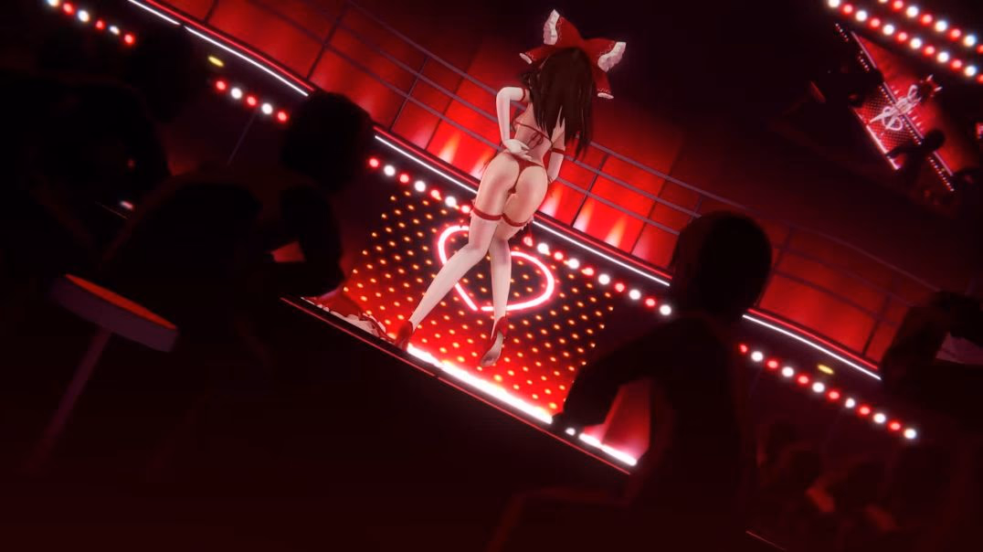 ⁣Reimu's Strip Show -  Mirrrrrors