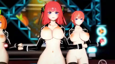 中野一花x中野二乃x中野三玖x中野四葉x中野五月 - WANNABE【五等分の花嫁】