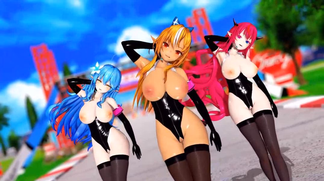 ⁣不知火フレア、雪花ラミィ、IRyS - Whiplash【VTuber】