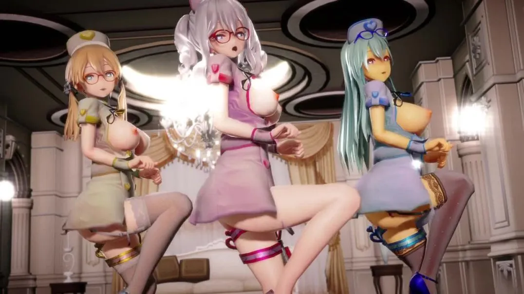 淫乱なナースたちでExcuse me