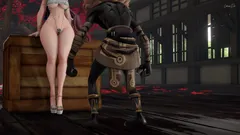 Hu Tao (Genshin Impact) - Genie Outfit NSFW Scene [2K]