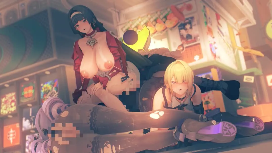 (Sound) Astra X Evelyn (00:57) [Fanbox]